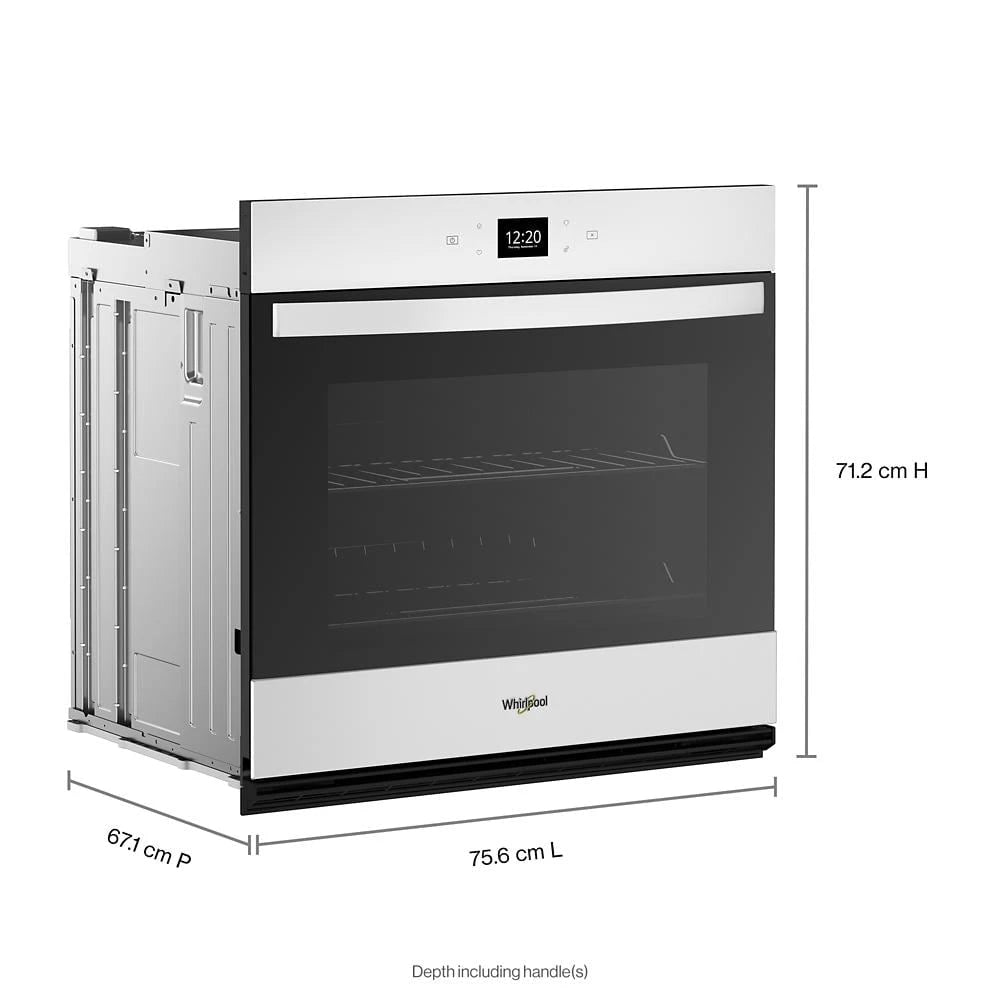 5.0 Cu. Ft. Single Wall Oven with Air Fry When Connected - (WOES5030LW)