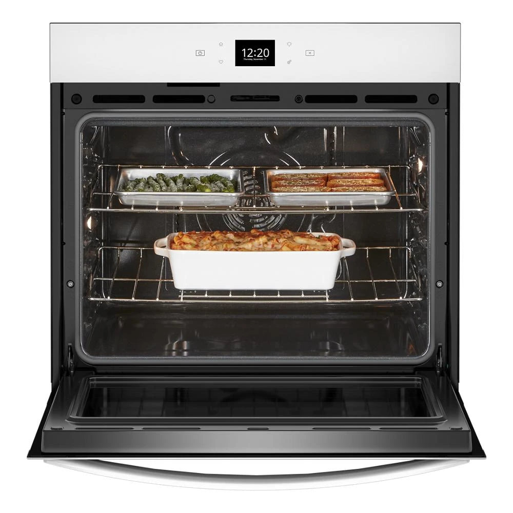 5.0 Cu. Ft. Single Wall Oven with Air Fry When Connected - (WOES5030LW)