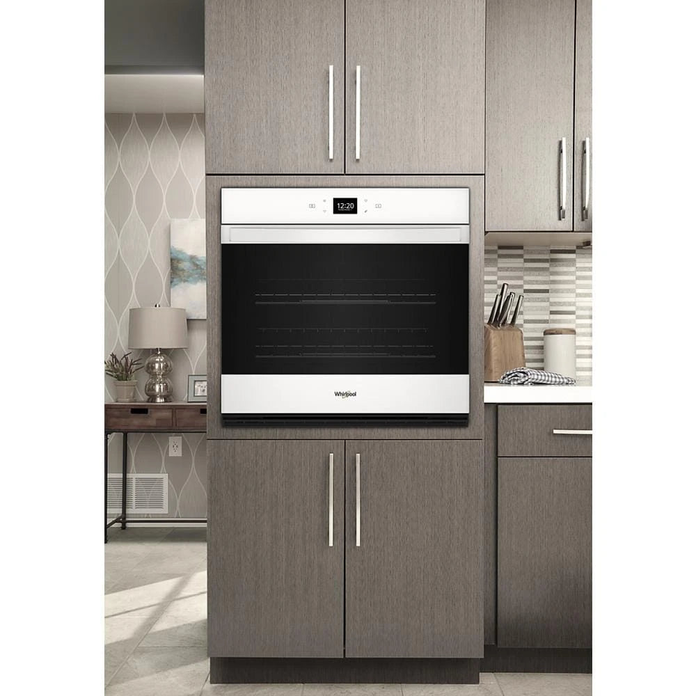 5.0 Cu. Ft. Single Wall Oven with Air Fry When Connected - (WOES5030LW)