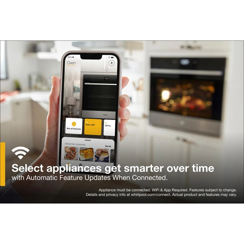 5.0 Cu. Ft. Single Wall Oven with Air Fry When Connected - (WOES5930LZ)
