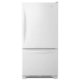 33-inches wide Bottom-Freezer Refrigerator with SpillGuard??? Glass Shelves - 22 cu. ft - (WRB322DMBW) - WHIRLPOOL