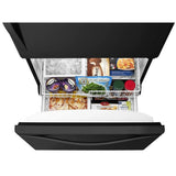 30-inches wide Bottom-Freezer Refrigerator with SpillGuard??? Glass Shelves - 18.7 cu. ft. - (WRB329DMBB) - WHIRLPOOL