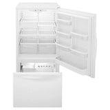30-inches wide Bottom-Freezer Refrigerator with SpillGuard??? Glass Shelves - 18.7 cu. ft. - (WRB329DMBW) - WHIRLPOOL
