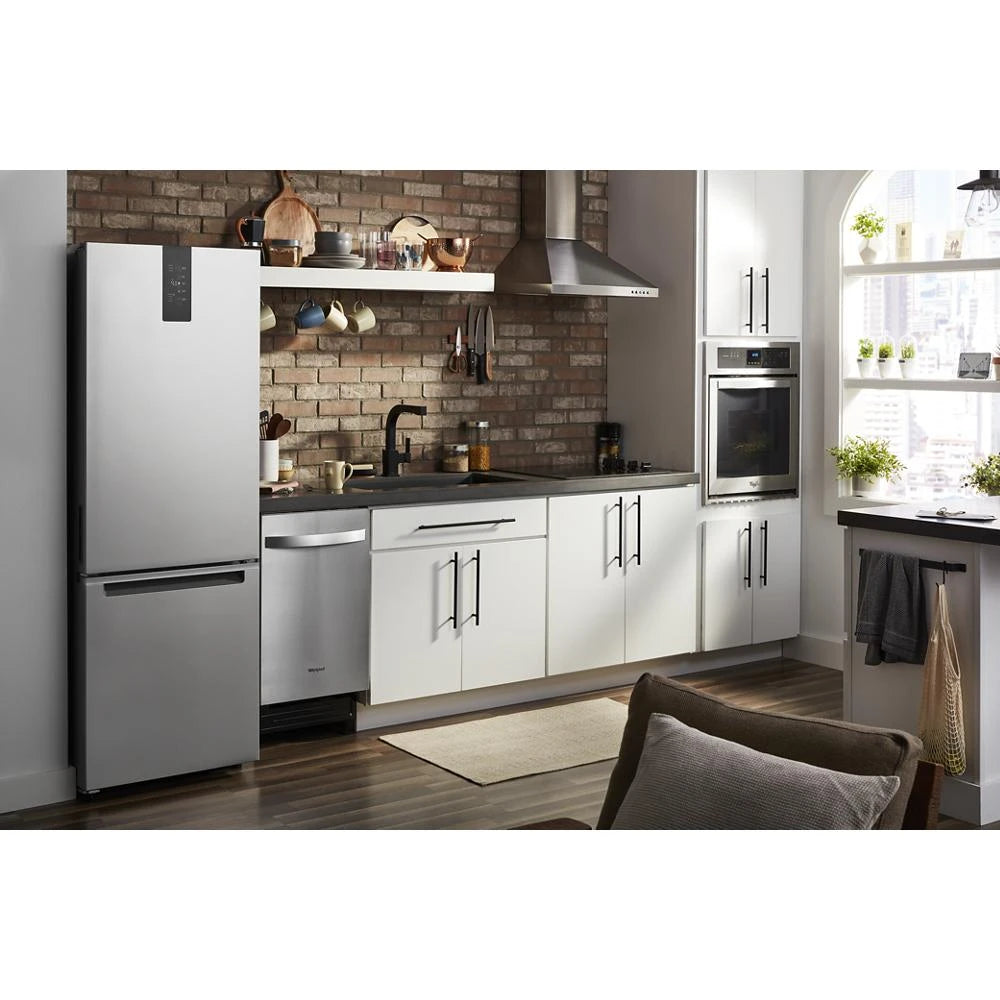24-inch Wide Garage-Ready Bottom-Freezer Refrigerator - 12.9 cu. ft. - (WRB543CMJZ) - WHIRLPOOL