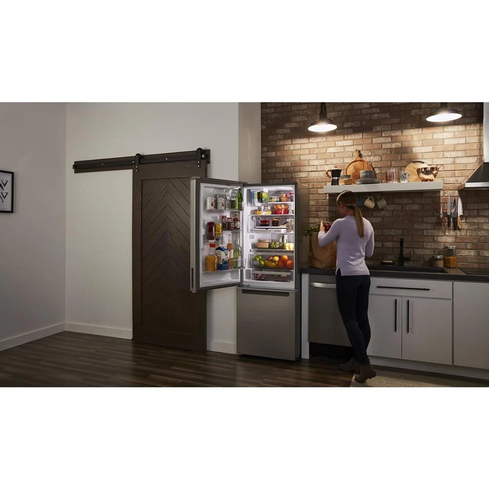24-inch Wide Garage-Ready Bottom-Freezer Refrigerator - 12.9 cu. ft. - (WRB543CMJZ) - WHIRLPOOL