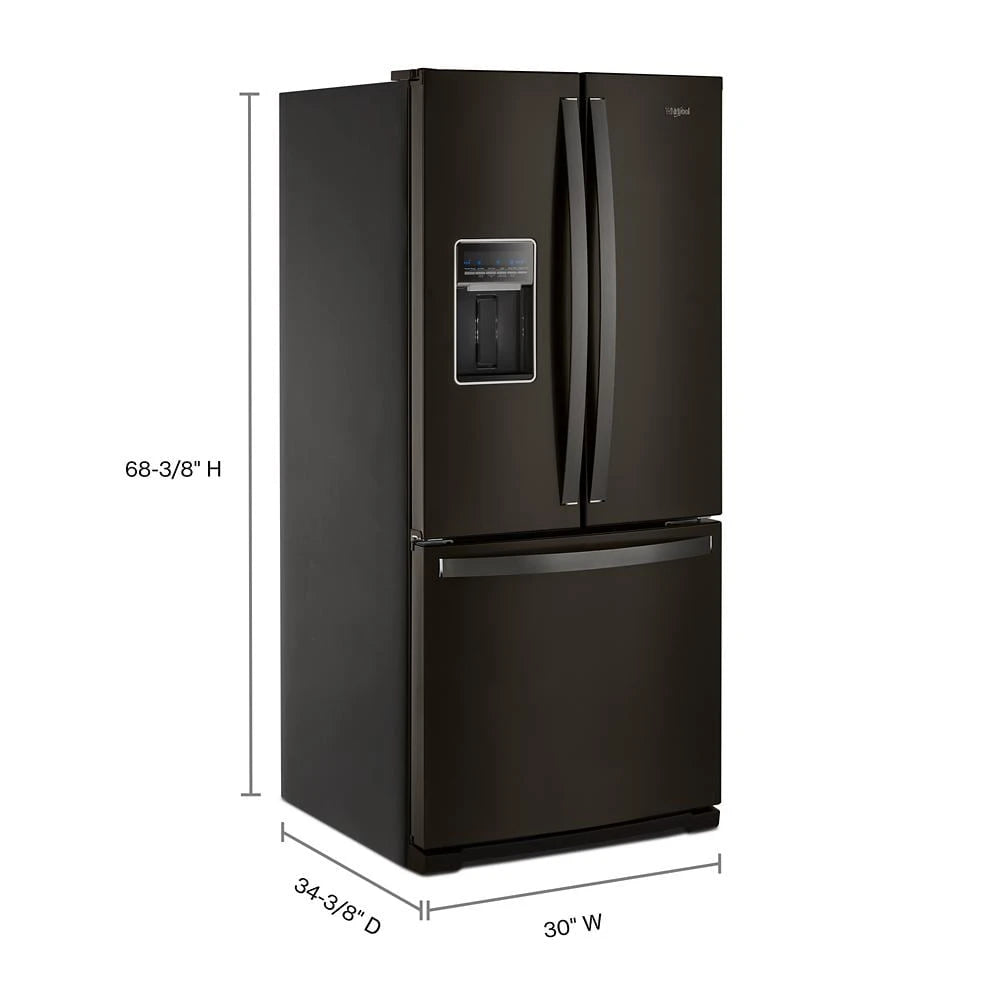 30-inch Wide French Door Refrigerator - 20 cu. ft. - (WRF560SEHV)