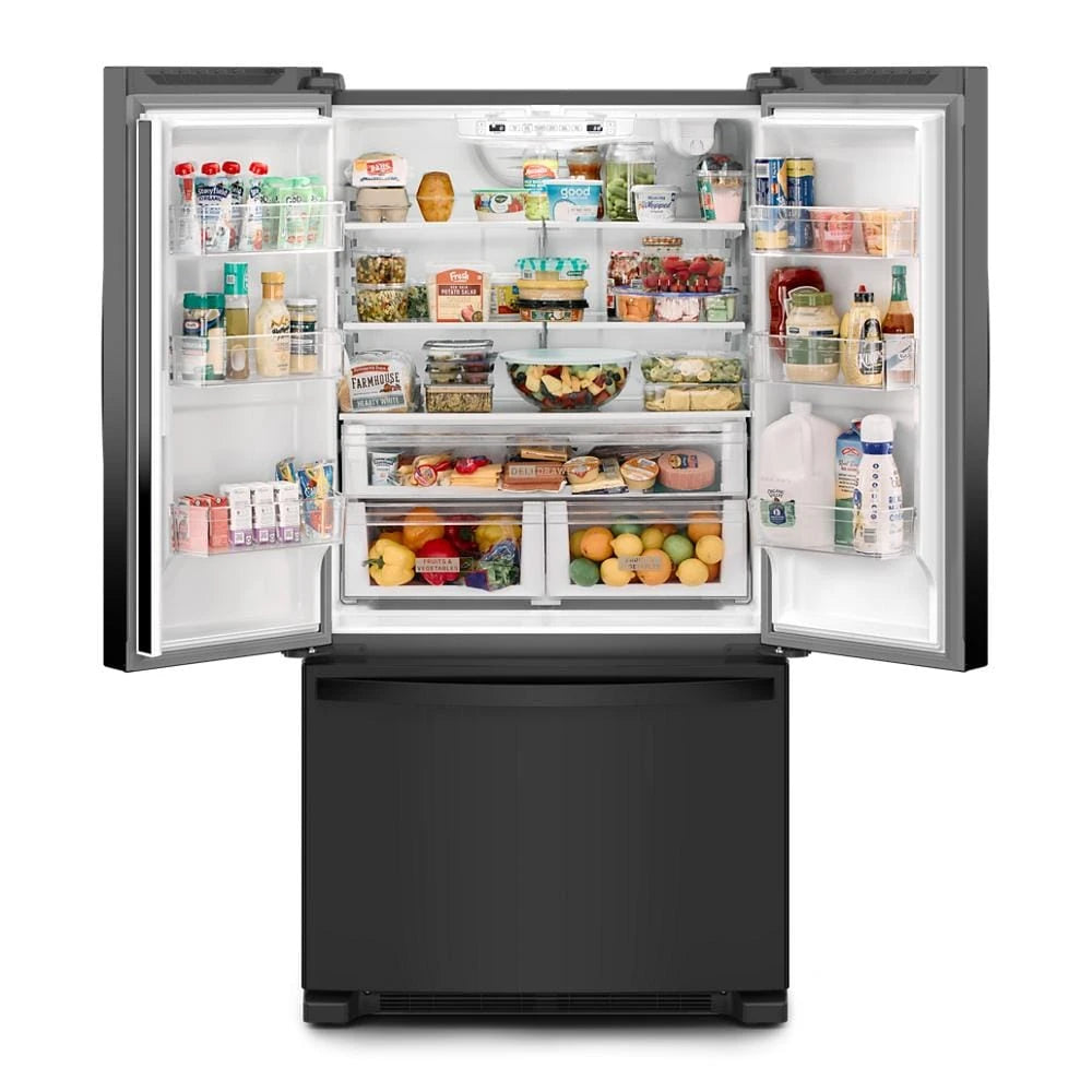 36-Inch Wide Counter-Depth French Door Bottom Mount Refrigerator - 20 cu. ft. - (WRFC2036RB)