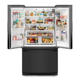36-Inch Wide Counter-Depth French Door Bottom Mount Refrigerator - 20 cu. ft. - (WRFC2036RB)