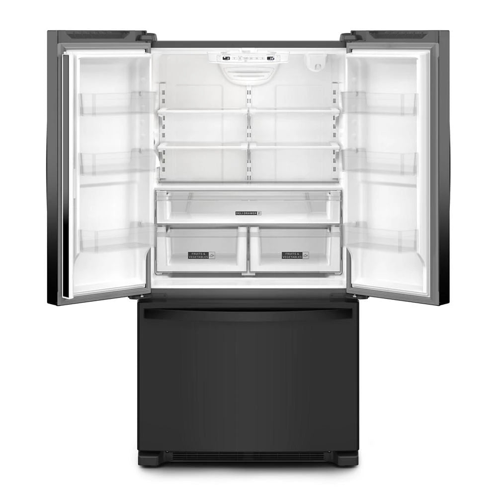 36-Inch Wide Counter-Depth French Door Bottom Mount Refrigerator - 20 cu. ft. - (WRFC2036RB)