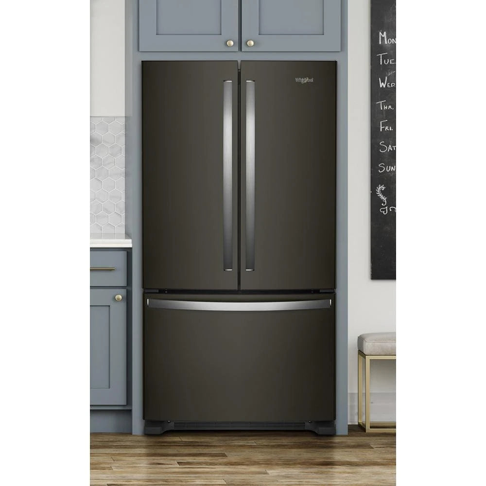 36-Inch Wide Counter-Depth French Door Bottom Mount Refrigerator - 20 cu. ft. - (WRFC2036RV)