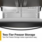 36-Inch Wide Counter-Depth French Door Bottom Mount Refrigerator - 20 cu. ft. - (WRFC2036RV)