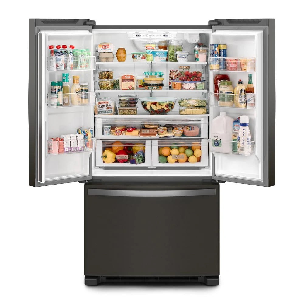 36-Inch Wide Counter-Depth French Door Bottom Mount Refrigerator - 20 cu. ft. - (WRFC2036RV)