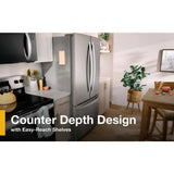 36-Inch Wide Counter-Depth French Door Bottom Mount Refrigerator - 20 cu. ft. - (WRFC2036RW)