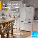 36-Inch Wide Counter-Depth French Door Bottom Mount Refrigerator - 20 cu. ft. - (WRFC2036RW)