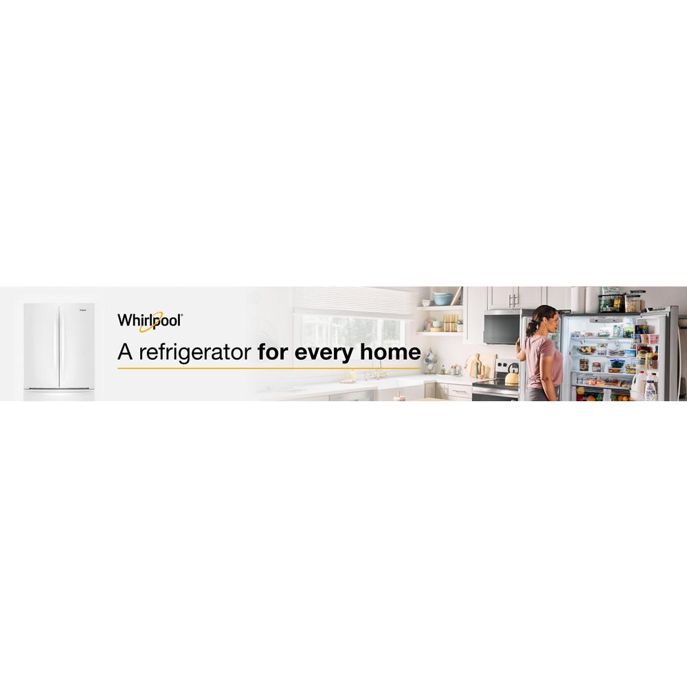 36-Inch Wide Counter-Depth French Door Bottom Mount Refrigerator - 20 cu. ft. - (WRFC2036RW)