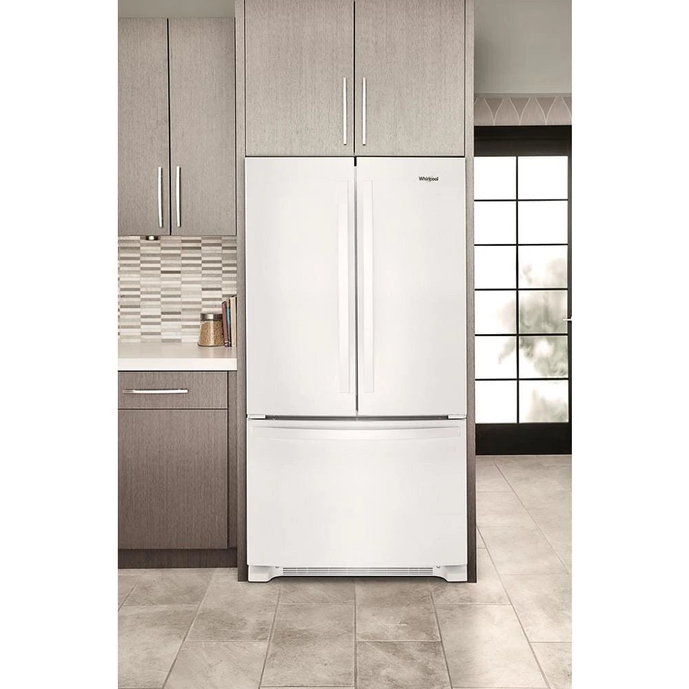 36-Inch Wide Counter-Depth French Door Bottom Mount Refrigerator - 20 cu. ft. - (WRFC2036RW)