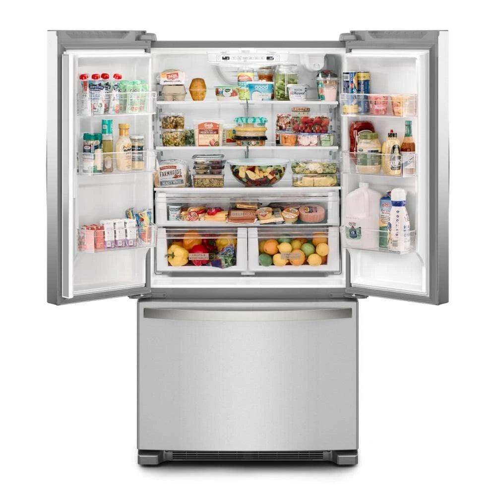 36-Inch Wide Counter-Depth French Door Bottom Mount Refrigerator - 20 cu. ft. - (WRFC2036RZ)