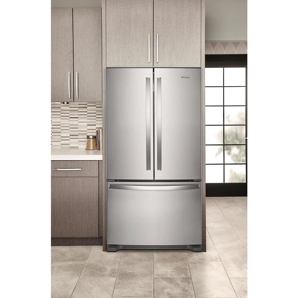 36-Inch Wide Counter-Depth French Door Bottom Mount Refrigerator - 20 cu. ft. - (WRFC2036RZ)