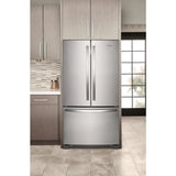 36-Inch Wide Counter-Depth French Door Bottom Mount Refrigerator - 20 cu. ft. - (WRFC2036RZ)