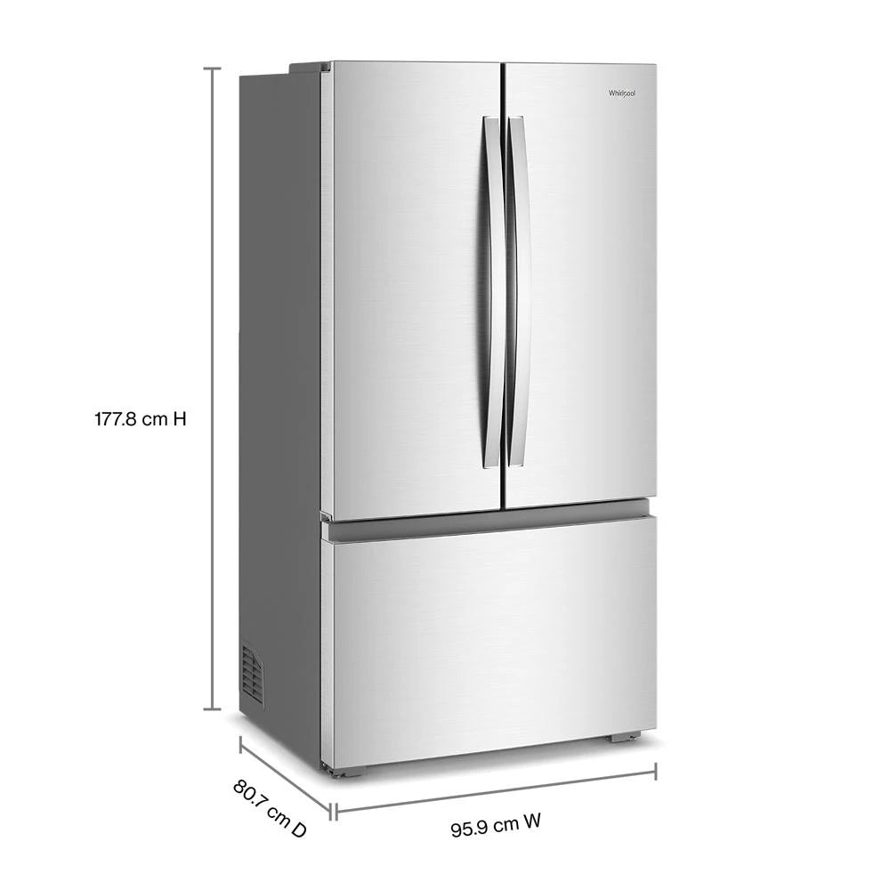 36-inch Wide True Counter Depth 3-Door French Door Refrigerator - 24 cu. ft. - (WRFC3036RZ)