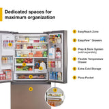 36-inch Wide French Door Refrigerator with In-Door Water & Ice - 23 cu. ft. - (WRFC5036RV)
