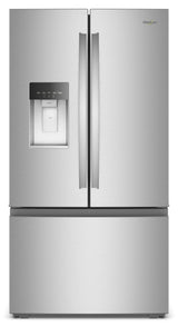Whirlpool WRFC7036RZ 36-inch counter-depth French door refrigerator in Fingerprint-Resistant Stainless