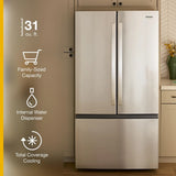 36-Inch French Door Refrigerator with Interior Water Dispenser - 31 cu. ft. - (WRFF3336SB)