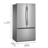 36-Inch French Door Refrigerator with Interior Water Dispenser - 31 cu. ft. - (WRFF3336SZ)