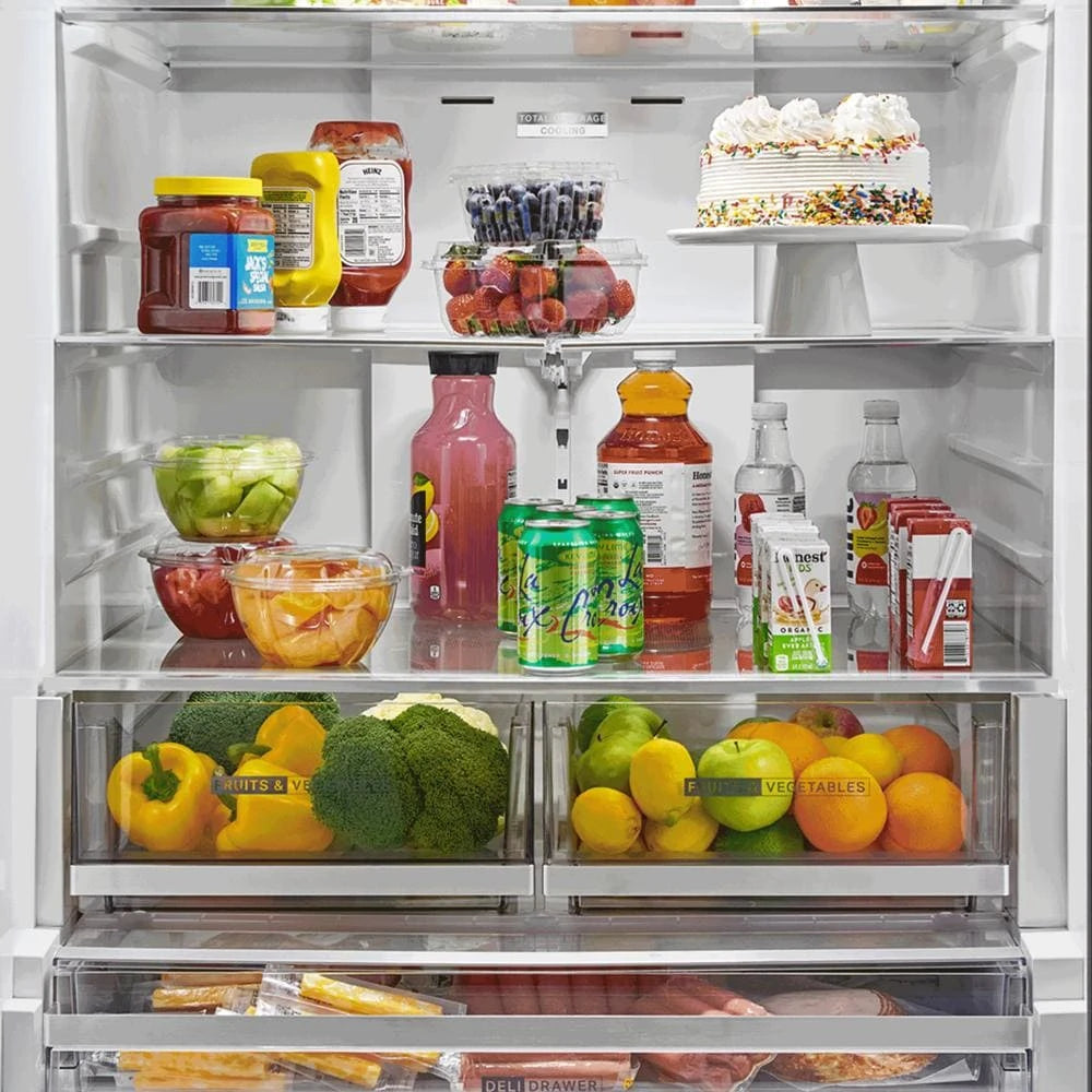 36-Inch French Door Refrigerator with Dual Ice Makers - (WRFF3736SV)