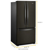 33-inch Wide French Door Refrigerator - 22 cu. ft. - (WRFF5333PV) - WHIRLPOOL