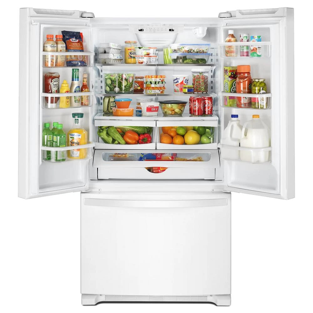 33-inch Wide French Door Refrigerator - 22 cu. ft. - (WRFF5333PW) - WHIRLPOOL
