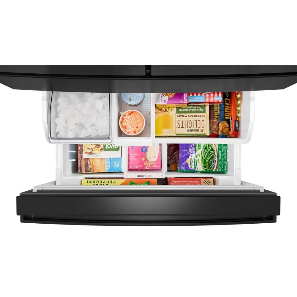 Whirlpool® 30 Cu. Ft. Family-Sized Capacity French Door Refrigerator with Flexible Temperature Drawer - (WRMF3336SV)