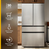 Whirlpool® 30 Cu. Ft. Family-Sized Capacity French Door Refrigerator with Flexible Temperature Drawer - (WRMF3336SV)
