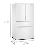 Whirlpool® 30 Cu. Ft. Family-Sized Capacity French Door Refrigerator with Flexible Temperature Drawer - (WRMF3336SW)