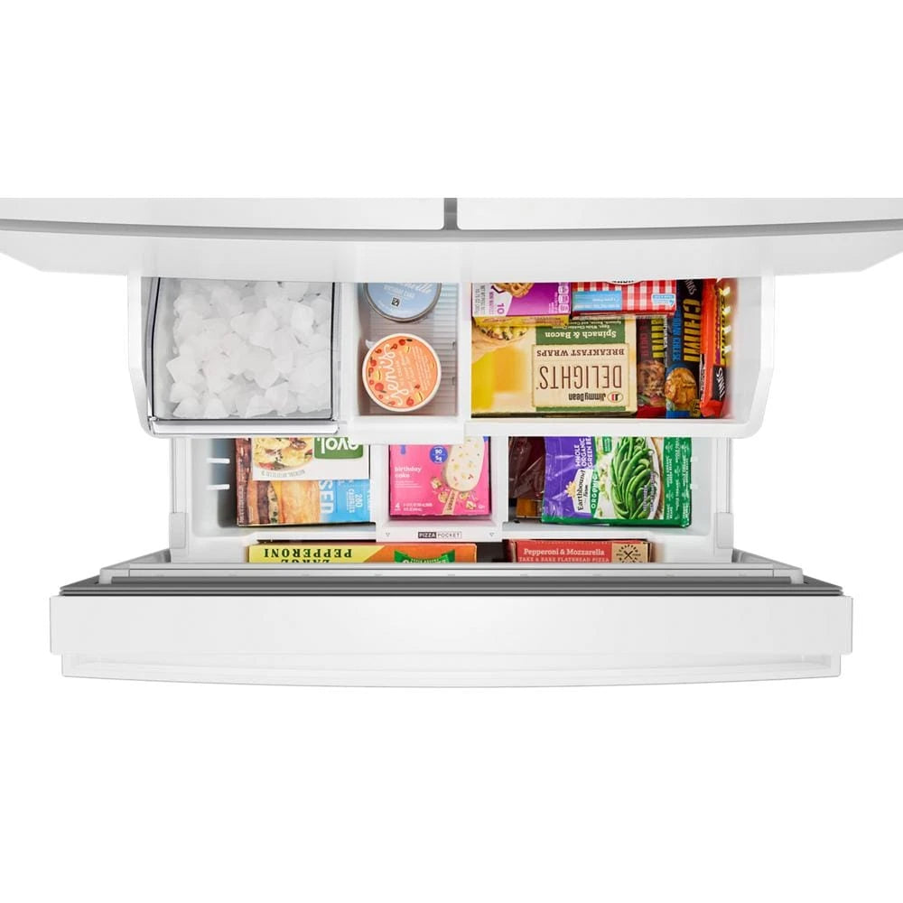 Whirlpool® 30 Cu. Ft. Family-Sized Capacity French Door Refrigerator with Flexible Temperature Drawer - (WRMF3336SW)