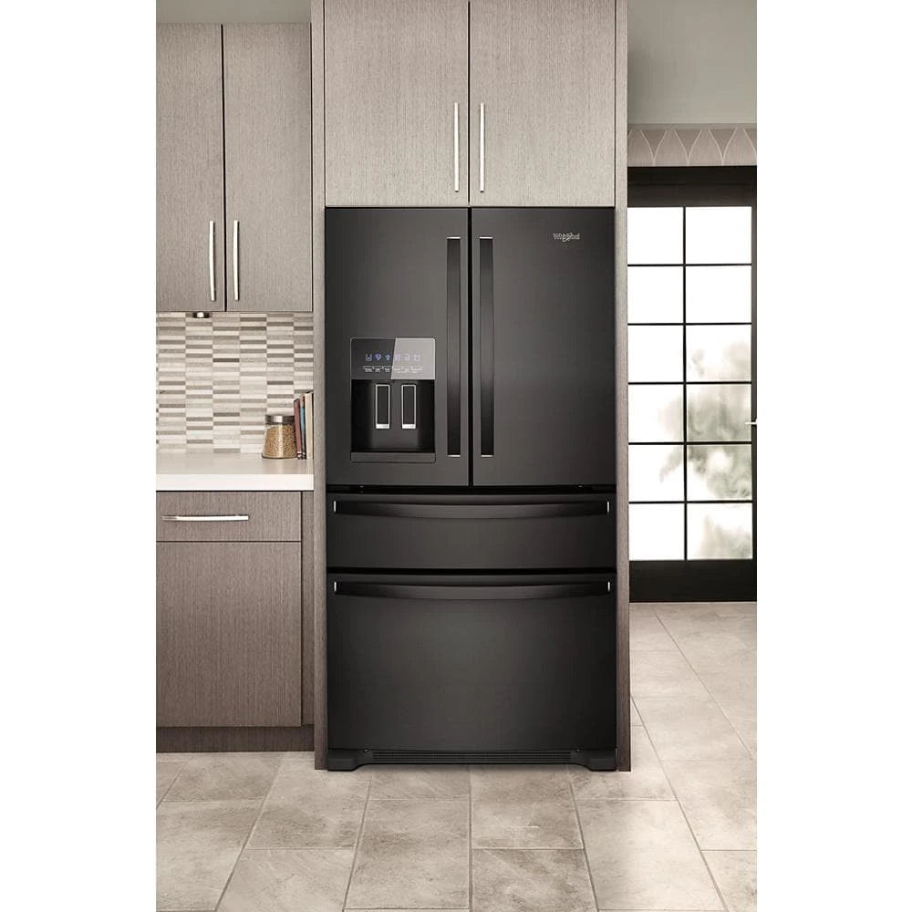 36-Inch Wide French Door Bottom Mount Refrigerator - 25 cu. ft. - (WRMF3636RB)