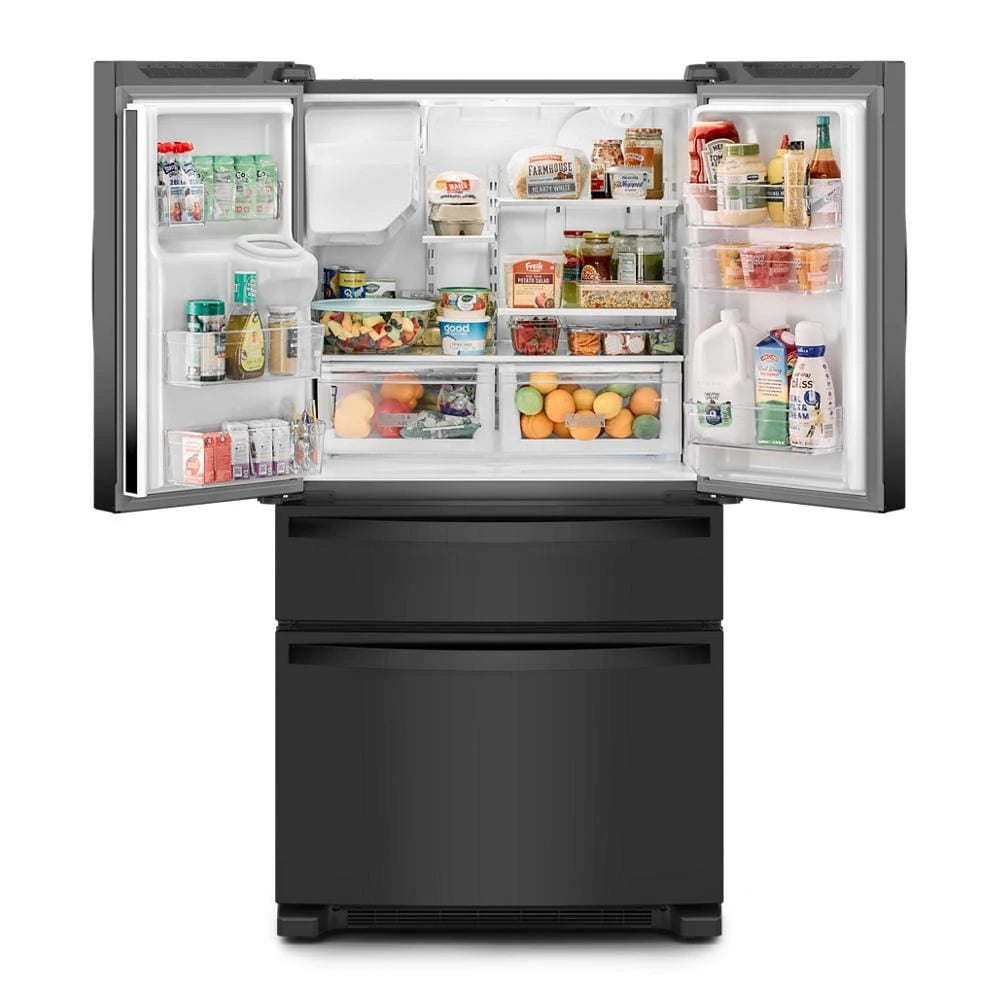 36-Inch Wide French Door Bottom Mount Refrigerator - 25 cu. ft. - (WRMF3636RB)