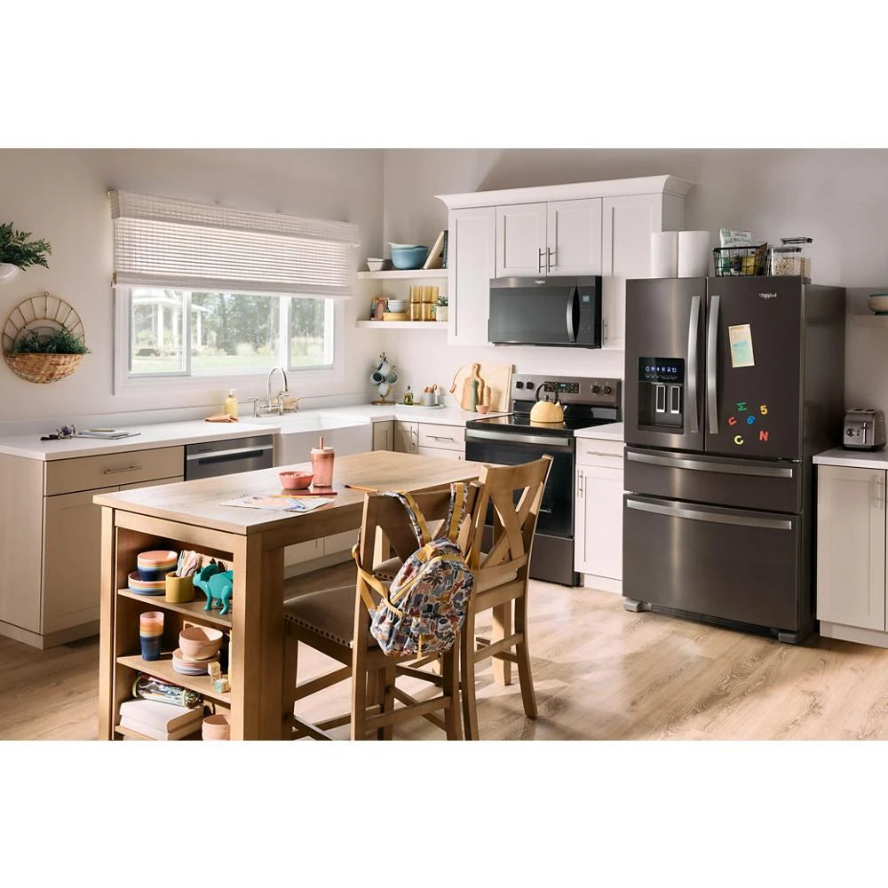 36-Inch Wide French Door Bottom Mount Refrigerator - 25 cu. ft. - (WRMF3636RV)