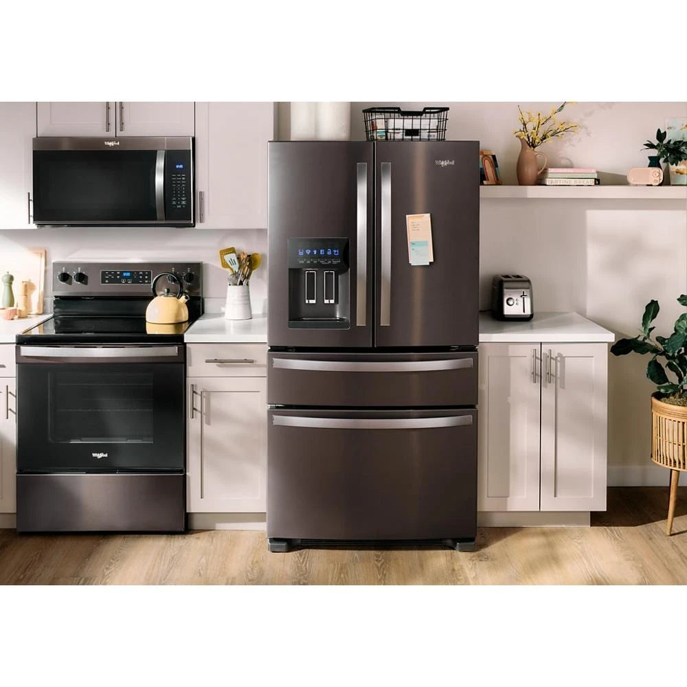 36-Inch Wide French Door Bottom Mount Refrigerator - 25 cu. ft. - (WRMF3636RV)