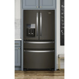 36-Inch Wide French Door Bottom Mount Refrigerator - 25 cu. ft. - (WRMF3636RV)