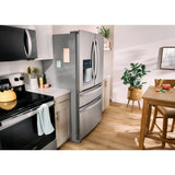 36-Inch Wide French Door Bottom Mount Refrigerator - 25 cu. ft. - (WRMF3636RV)