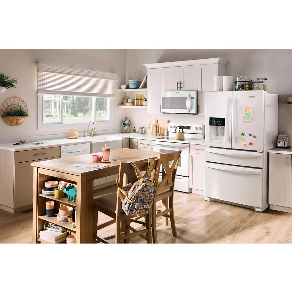 36-Inch Wide French Door Bottom Mount Refrigerator - 25 cu. ft. - (WRMF3636RW)