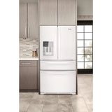 36-Inch Wide French Door Bottom Mount Refrigerator - 25 cu. ft. - (WRMF3636RW)