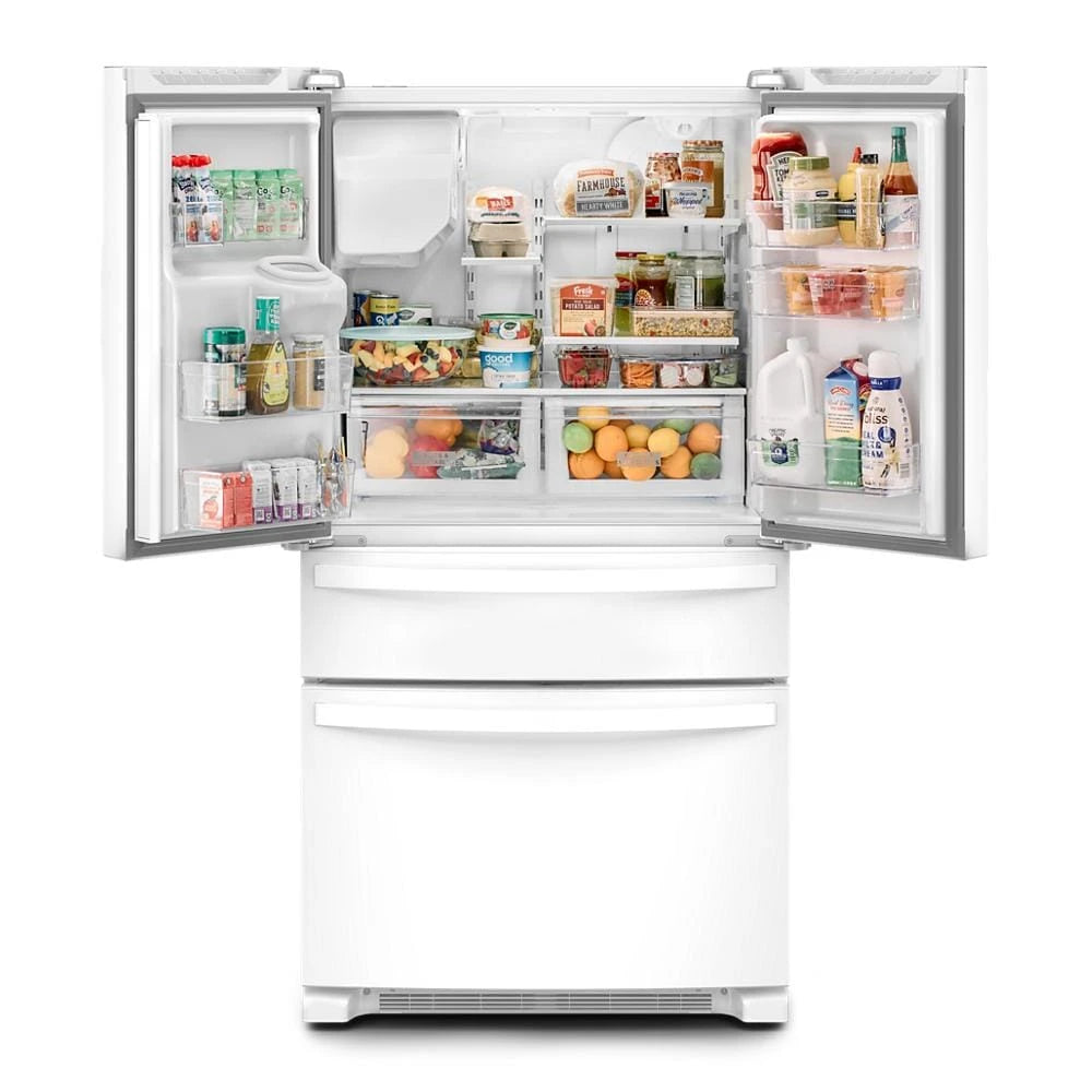 36-Inch Wide French Door Bottom Mount Refrigerator - 25 cu. ft. - (WRMF3636RW)