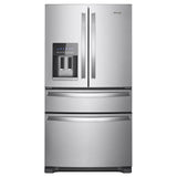 36-Inch Wide French Door Bottom Mount Refrigerator - 25 cu. ft. - (WRMF3636RZ)