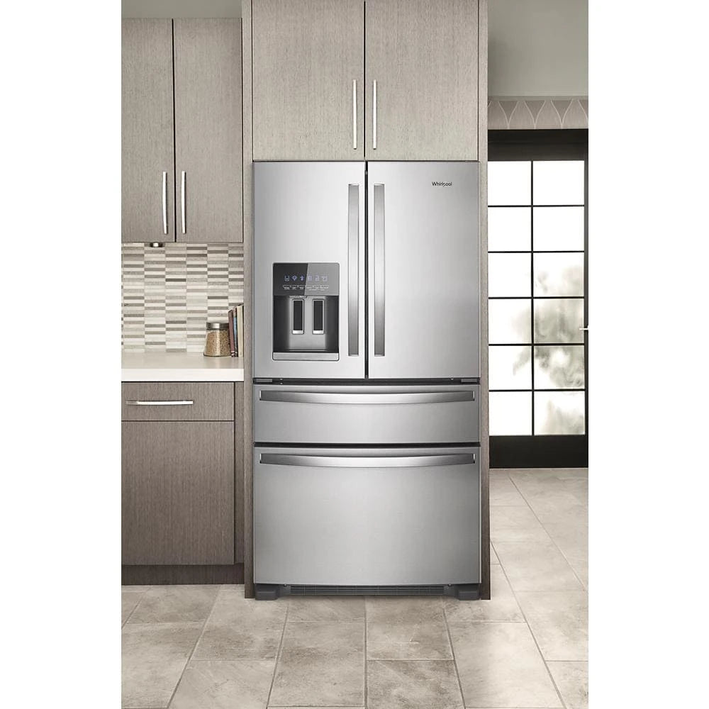 36-Inch Wide French Door Bottom Mount Refrigerator - 25 cu. ft. - (WRMF3636RZ)