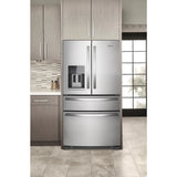 36-Inch Wide French Door Bottom Mount Refrigerator - 25 cu. ft. - (WRMF3636RZ)