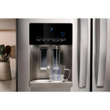 36-Inch Wide French Door Bottom Mount Refrigerator - 25 cu. ft. - (WRMF3636RZ)