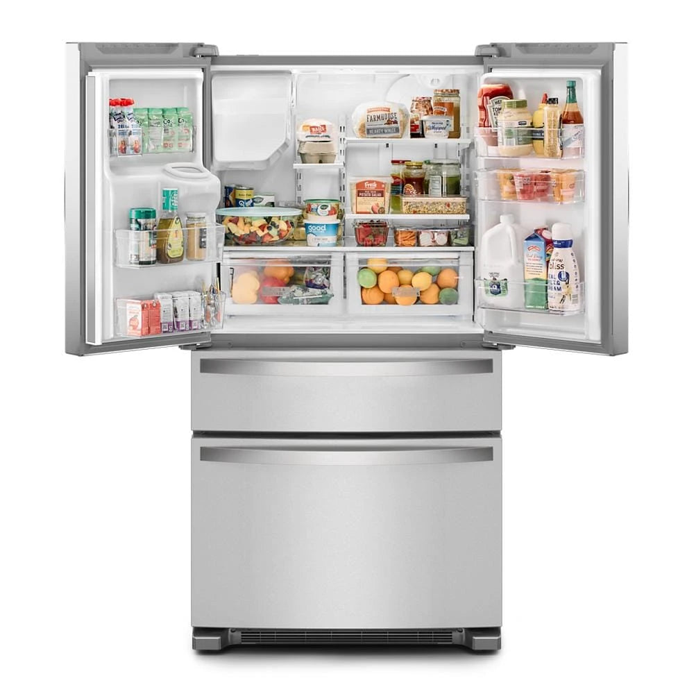 36-Inch Wide French Door Bottom Mount Refrigerator - 25 cu. ft. - (WRMF3636RZ)