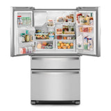 36-Inch Wide French Door Bottom Mount Refrigerator - 25 cu. ft. - (WRMF3636RZ)